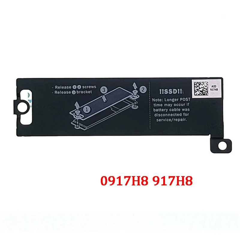 

Новый оригинальный ноутбук M.2 2280 радиатор SSD Plate для Dell Latitude 7320 7420 7520 E7320 E7420 E7520 0917H8