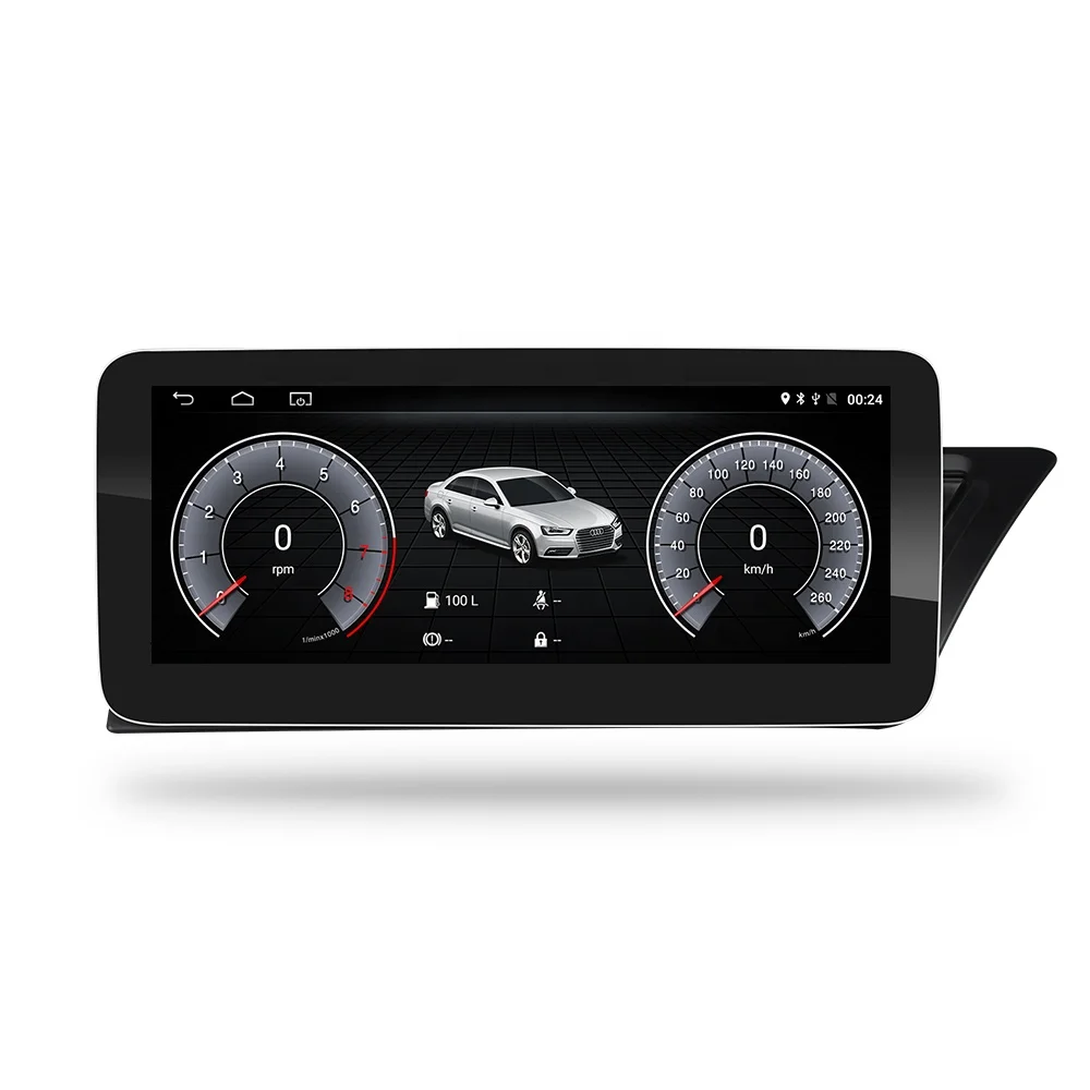 

For Hot Sell Android 10.0 4+64G Car Navigation System For Audi A4 A4L A5 B8 LHD 2009-2016 Wifi 4G DSP Audio Player