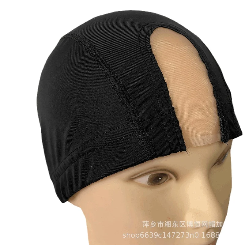 Mesh Cap Hair Net Wholesale  Leather High Elastic U-Shaped  Headgear