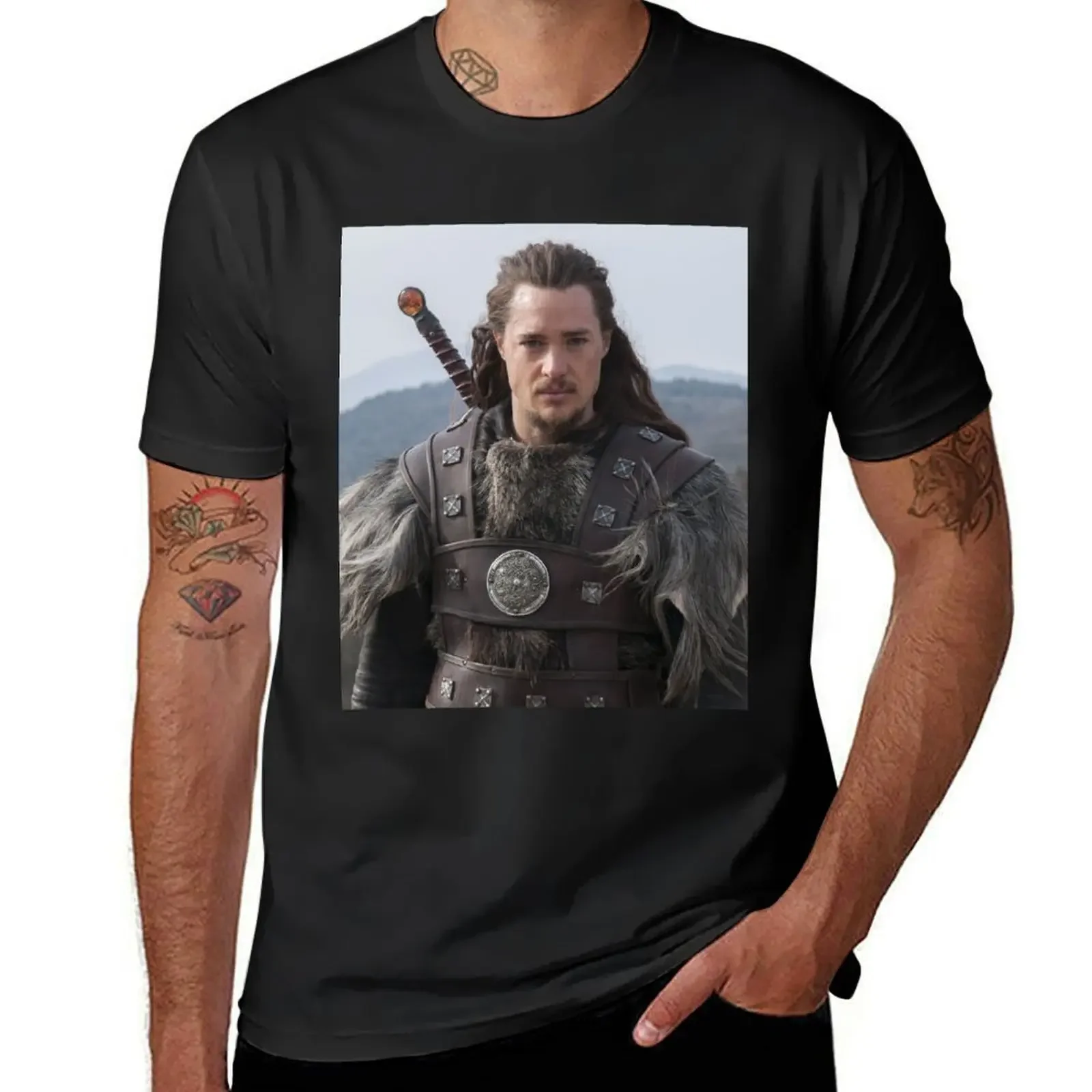 Uhtred of The Last Kingdom T-Shirt oversized graphic tee vintage clothes shirts graphic tee baggy shirts plus size men clothing