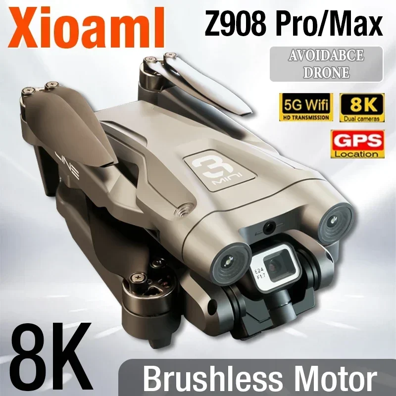 Z908 Pro / MAX الطائرة بدون طيار ESC المهنية طائرة صغيرة بدون طيار توطين التدفق البصري 3 جوانب تجنب العوائق كوادكوبتر اللعب