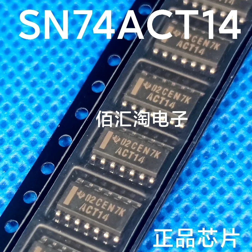74ACT14  SN74ACT14D  (ACT14)  Brand new genuine produc:SOIC-14