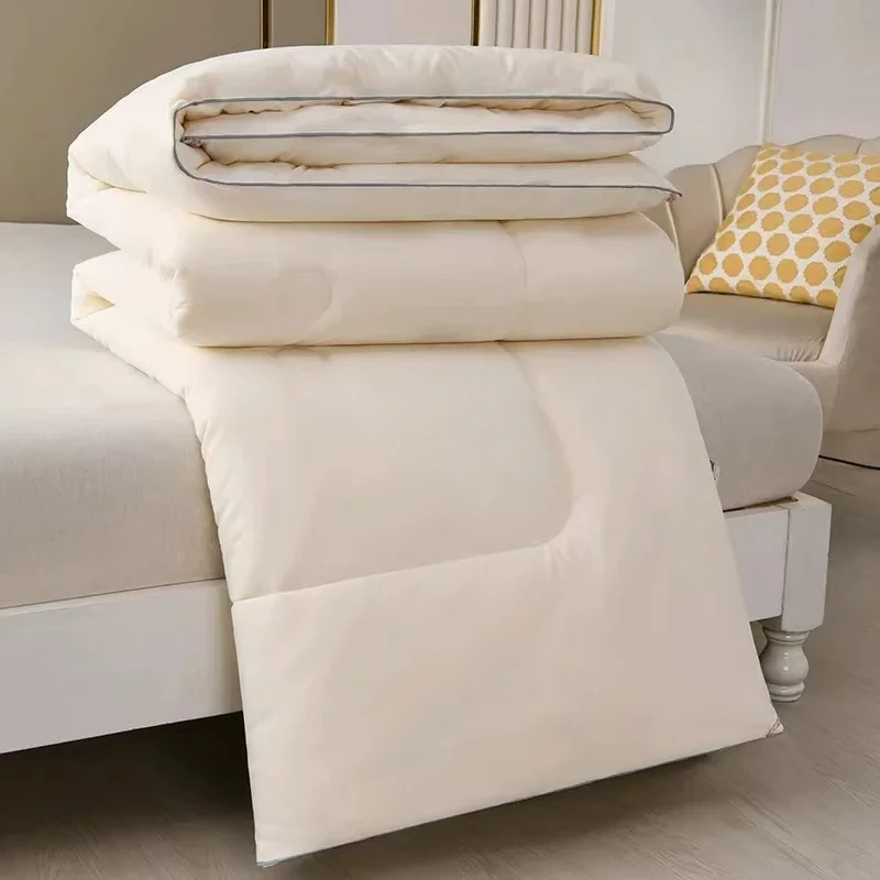 Double Sides Cooling Blanket For Bed Silky Air Condition Comforter,Raw Cotton and Soybean Quilts,Winter Blankets