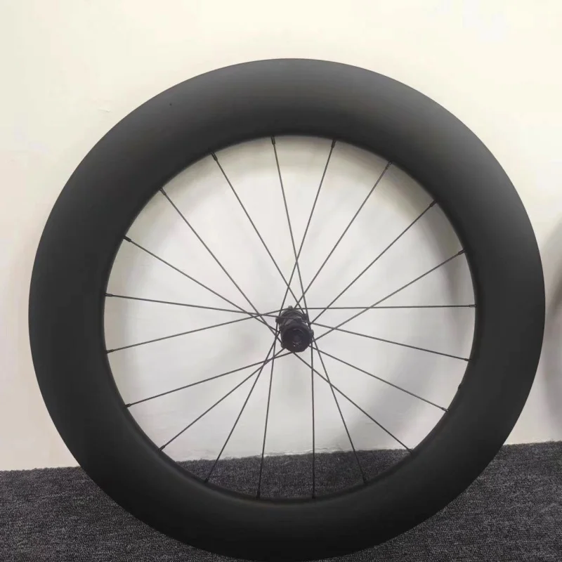88mm カーボンホイール ディスクブレーキ 68mm フロントのみ クイックリリース クリンチャー 特別割引