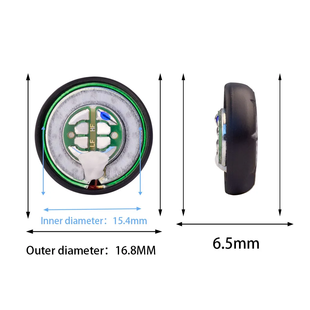 QIGOM S1618A 15.4MM 18Ohm 114dB Earphone Driver Full Frequency Balanced Clear Sound Warm Tone Bass Focus Phone Direct Play