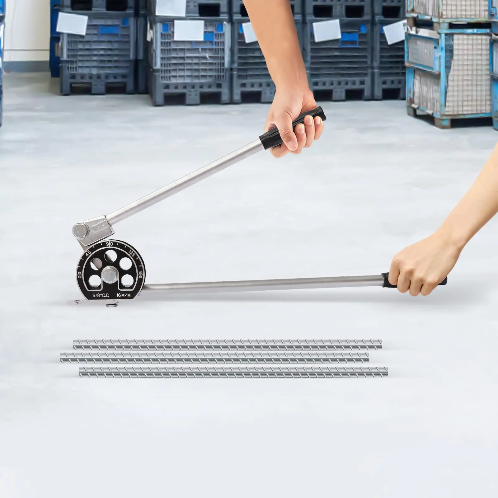 Copper Pipe Bender Tool, Heavy Duty Copper Tube Bender 5/8 Tubing Bender 180 Degree Copper Aluminum Thin Stainless Steel Manual