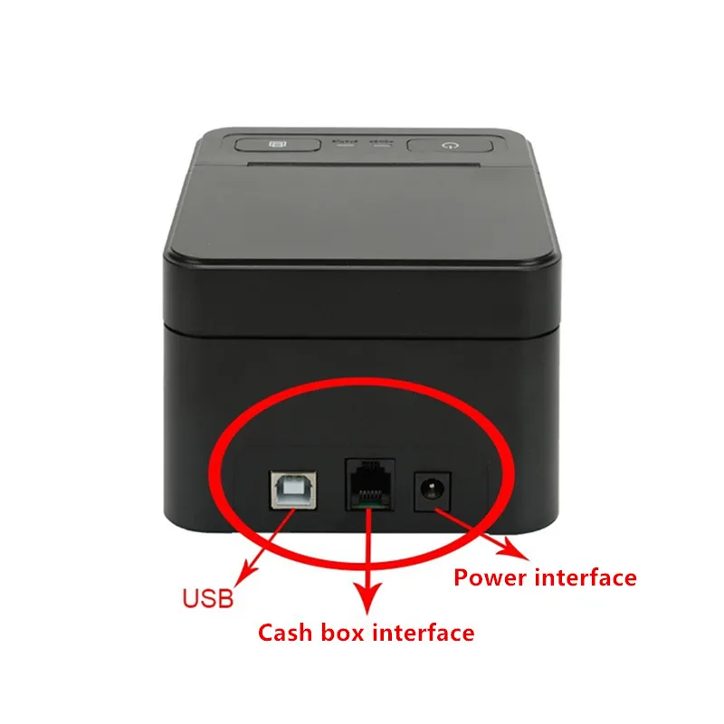 58mm receipt printer supermarket restaurant retail cashier checkout ticket bill USB Bluetooth thermal printer