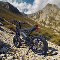 Usa Warehouse 48v Ebike 1000w 20inch E Bike Fatbike V20 Electric Bike Electric Bicycle Electric City Bike V20 Mountain Ebike
