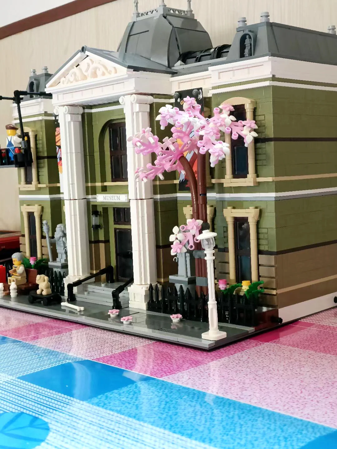 2025 museu de história natural maior conjunto de construção modular arquitetura vista rua blocos de construção brinquedos para crianças presentes natal