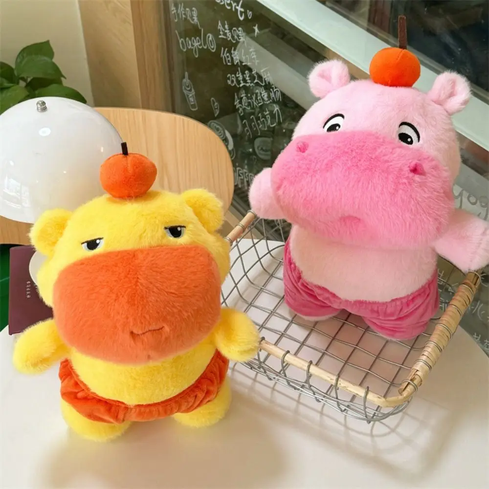 Colgante de muñeco de delfín de agua de simulación, muñeco de peluche de Capibara Lulu de dibujos animados, llavero de peluche de muñeco LULU de delfín rosa esponjoso