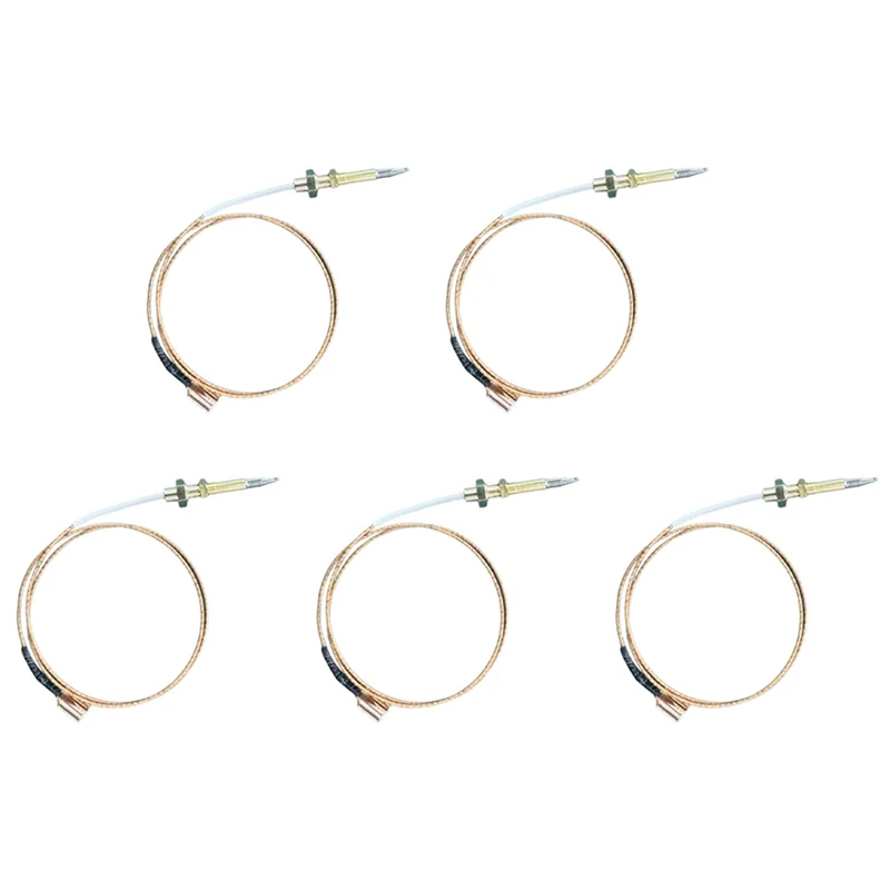 WORTHOWN-5X estufa de Gas de tornillo calentador de termopar quemador cocina piezas universales para chimenea controlador de temperatura Digital