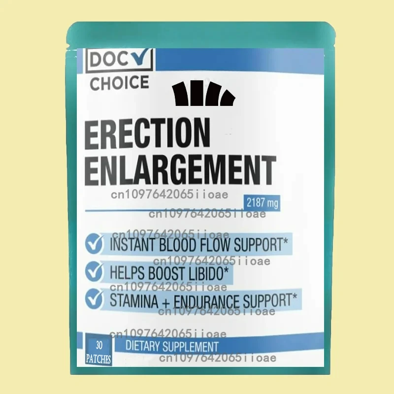 Leistungsvergrößerung für Männer, transdermale Pflaster, Vergrößerung, Größer, länger, Wachstum, dicker, 30-Pflaster