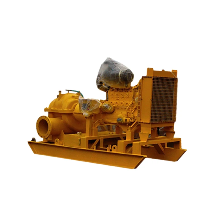 High Efficiency 12500m3h Flow Double Suction Centrifugal Pumps Split for Case Dewatering Pump for Water Supply System Drainage - view 4