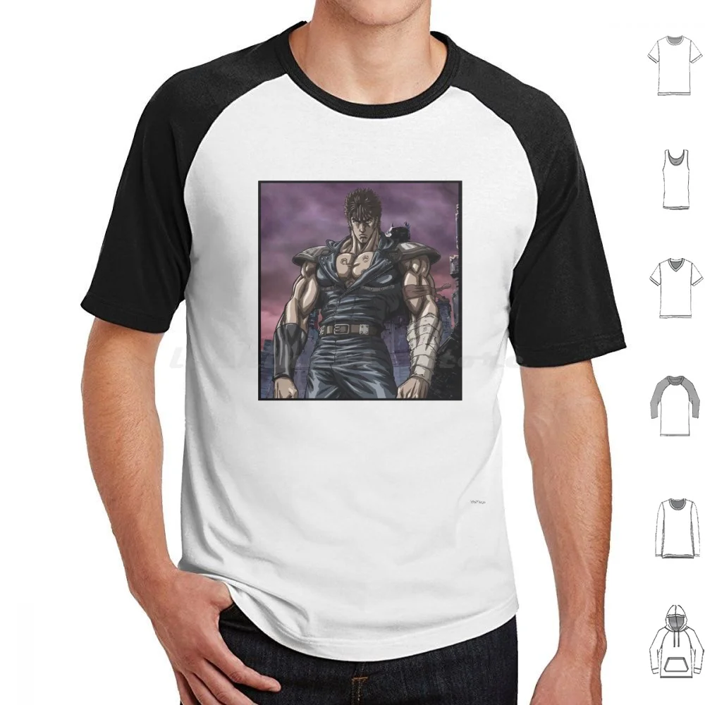 Camiseta de Ken The Survivor Of Hell para hombre y mujer, camisa con estampado de la película Ken The Survivor Hokuto No Ken Gto Vinland Saga, 6Xl