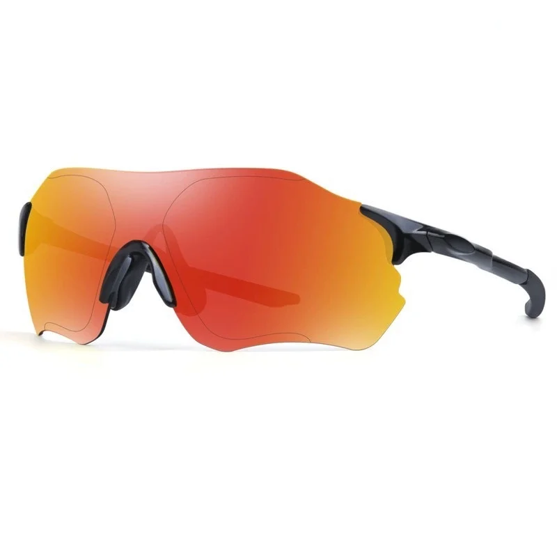 نظارات رياضية خارجية جديدة لركوب الدراجات والجري - نظارات ركوب الدراجات قابلة للاستخدام ليلاً ونهارًا ومقاومة للرياح