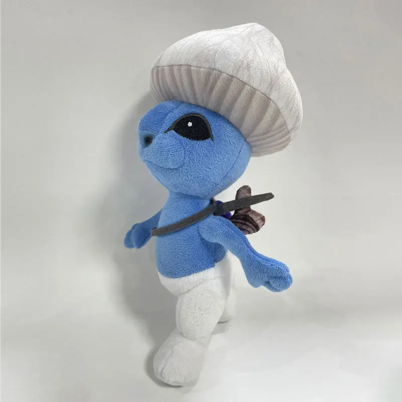 Nowy 25cm Anime Smurf kot pluszowe zwierzęta niebieski Elf kot pluszowa zabawka zabawna popularna domowa Sofa poduszki lalki urodziny dzieci