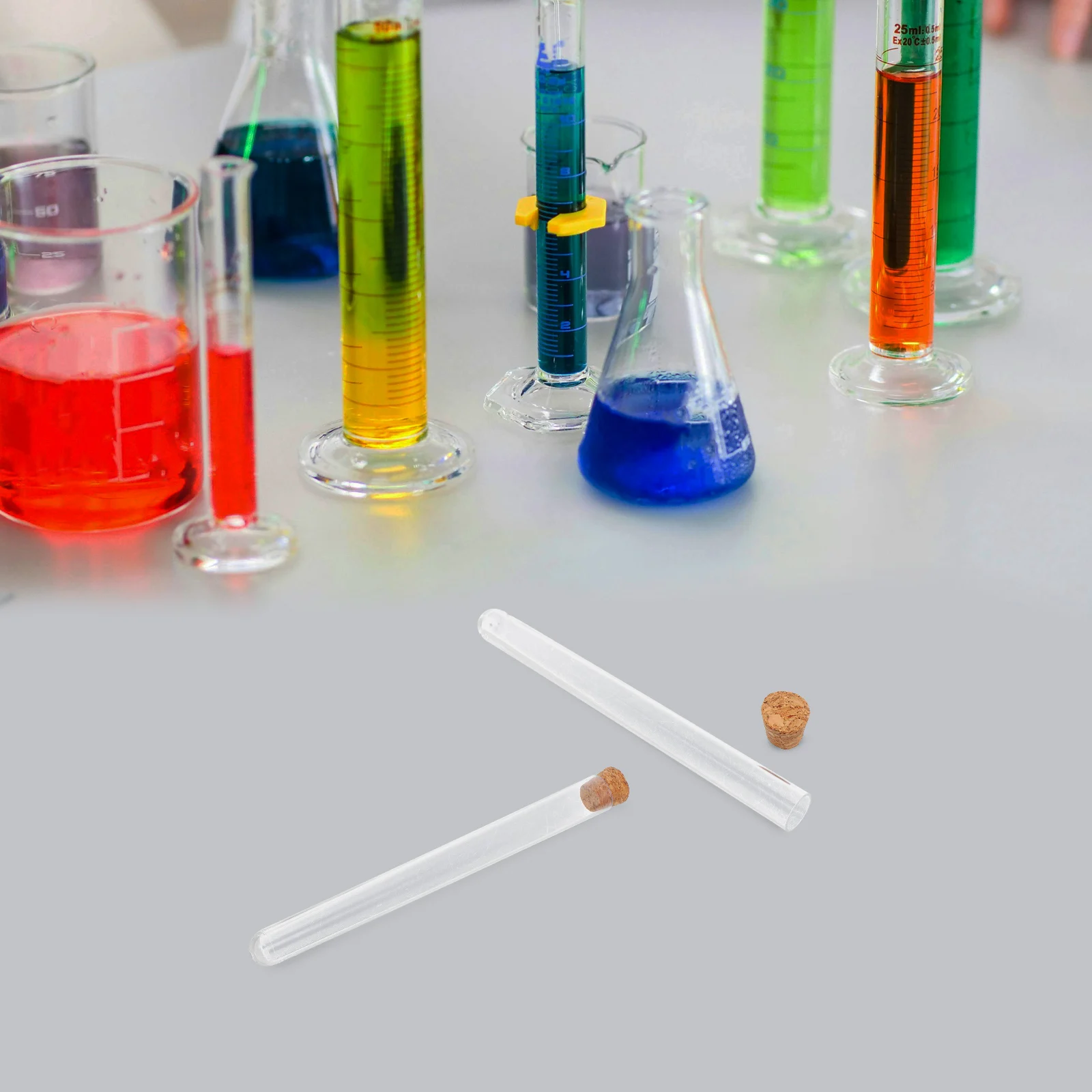 

Sweet Bottled Test Tube Plants Confections Tubes Storage with Lid Plastic Child