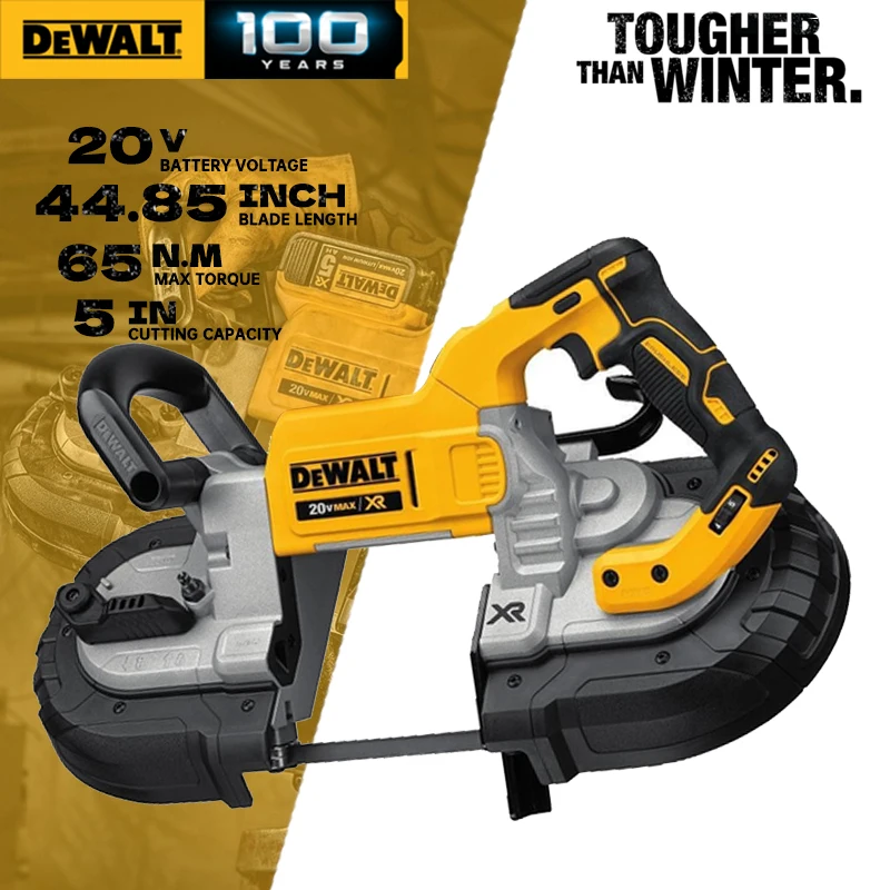 DEWALT DCS374 Cordless Deep Cut Band Saw Cutting Capacity Integrated Portable Metal Brushless DCS374N Electric Saw Power Tools