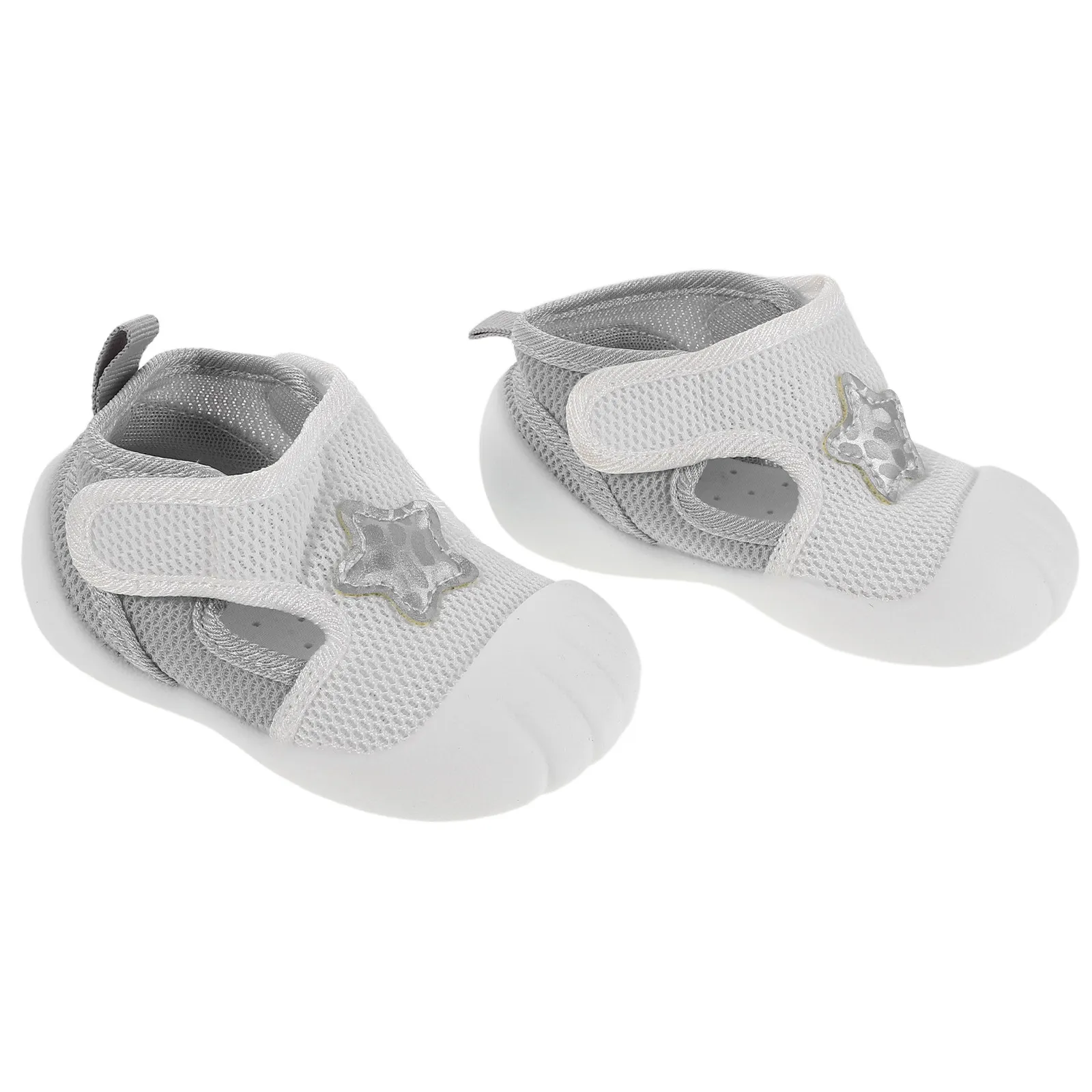 Baby Walking Shoes Soft Sole Anti Slip Breathable Mesh Toddler Summer Sandals for Boys Girls 11 to 15 Months