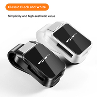 Car Emblem Zinc Alloy Car Sun Visor Glasses Clip Eyeglasses Holder For Kia GT ELANTRA Sportage Stinger KX5 K3 K4 K5 Accessories