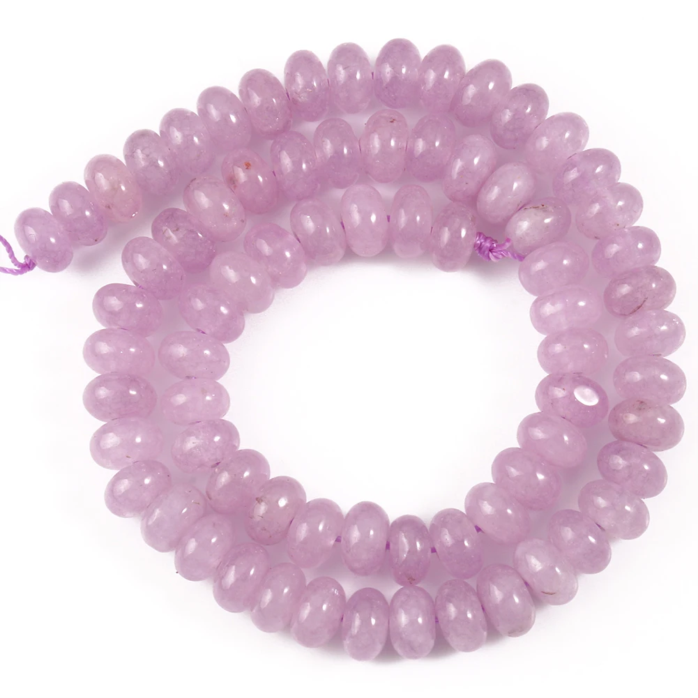 5X8Mm Platte Ronde Kralen Mode Aquamarijn Elite Citrine Toermalijn Telkens Kralen Voor Sieraden Maken Diy Armband Ketting
