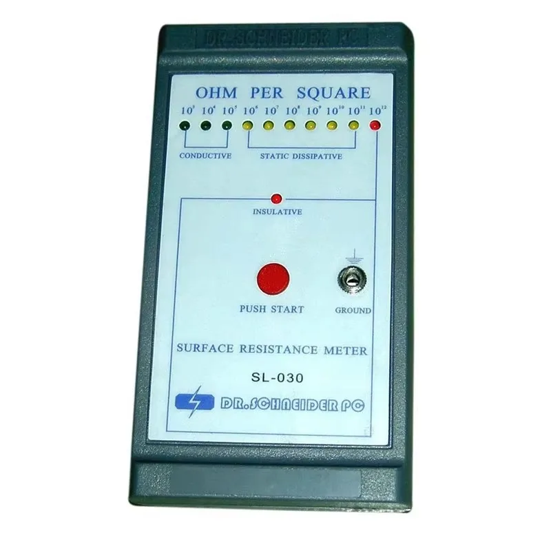 Anti-Static ESD Safety Control Tester Surface Resistance  Tester Grounding Measurement for Industrial Use