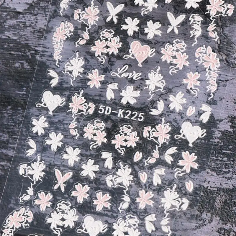 ملصق أظافر رقيق ومدمج ، تصميم Smd ، سهل التشغيل ، مقاوم للماء ومتين ، ملصقات فنية ، جديدة