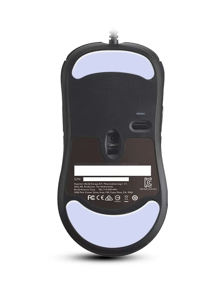 2 ชุด TALONGAMES แผ่นฟุตสีเทาอ่อนที่กําหนดเองขอบโค้งเมาส์สเก็ตสําหรับ Zowie ZA13/ZA13B เมาส์สําหรับเล่นเกมไร้สาย