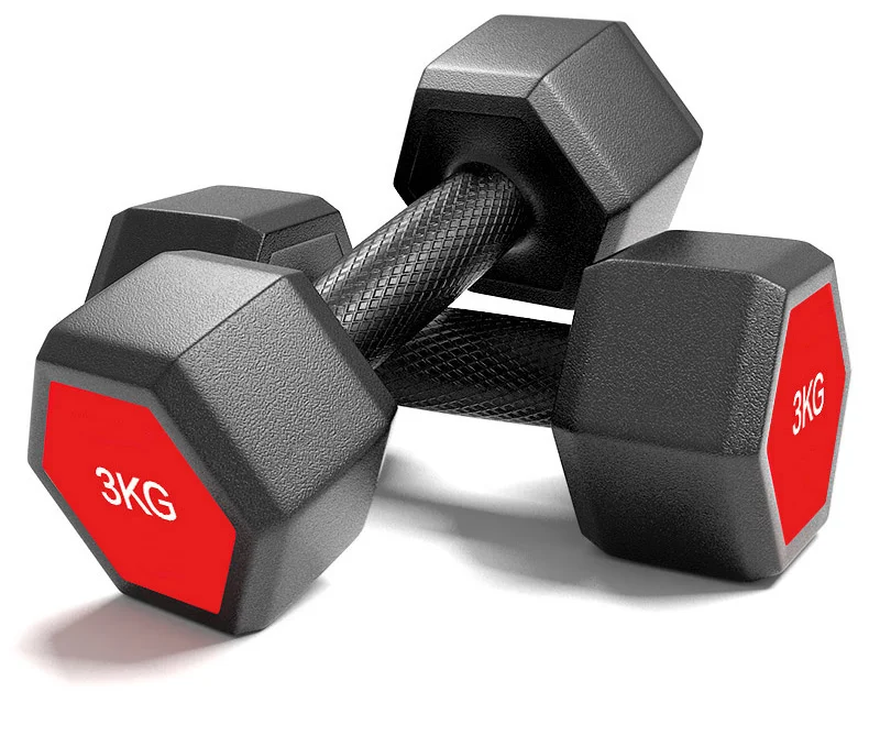 Hot Sale Gym dumbbell For Hex Rubber Coated for Fitness Hex dumbbel