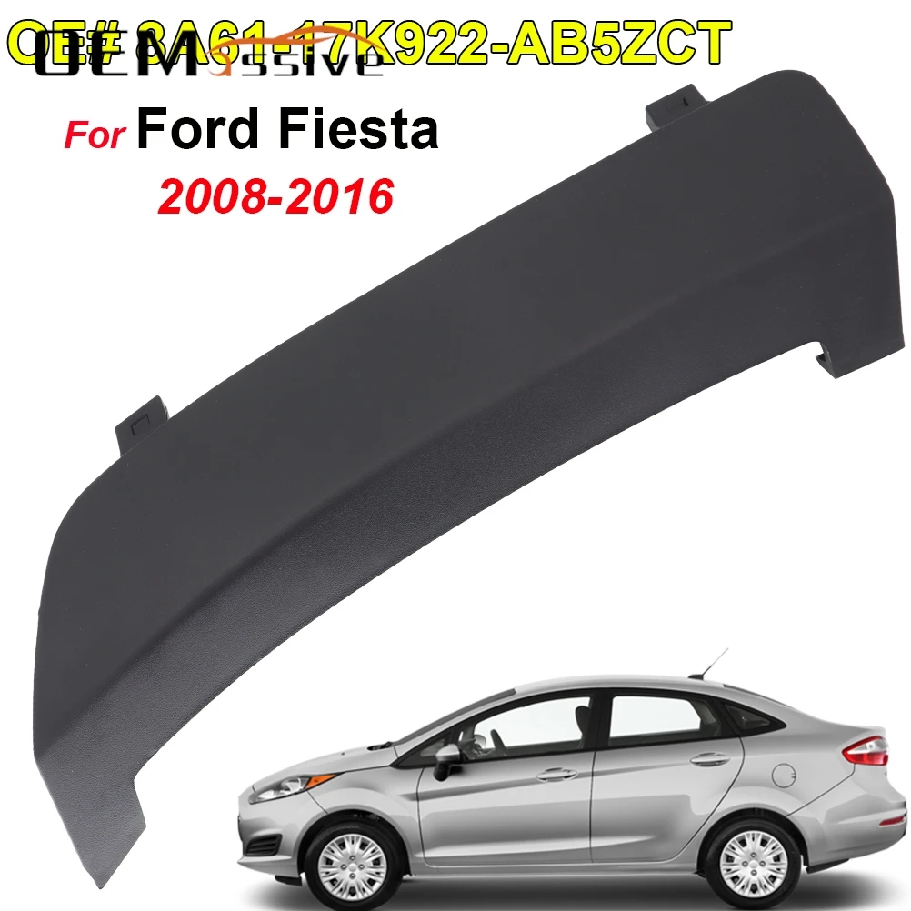 OE# 8A61-17K922-AB5ZCT Car Rear Bumper Tow Towing Hook Eye Cover For Ford Fiesta 2008 2009 2010 2011 2012 2013 2014 2015 2016