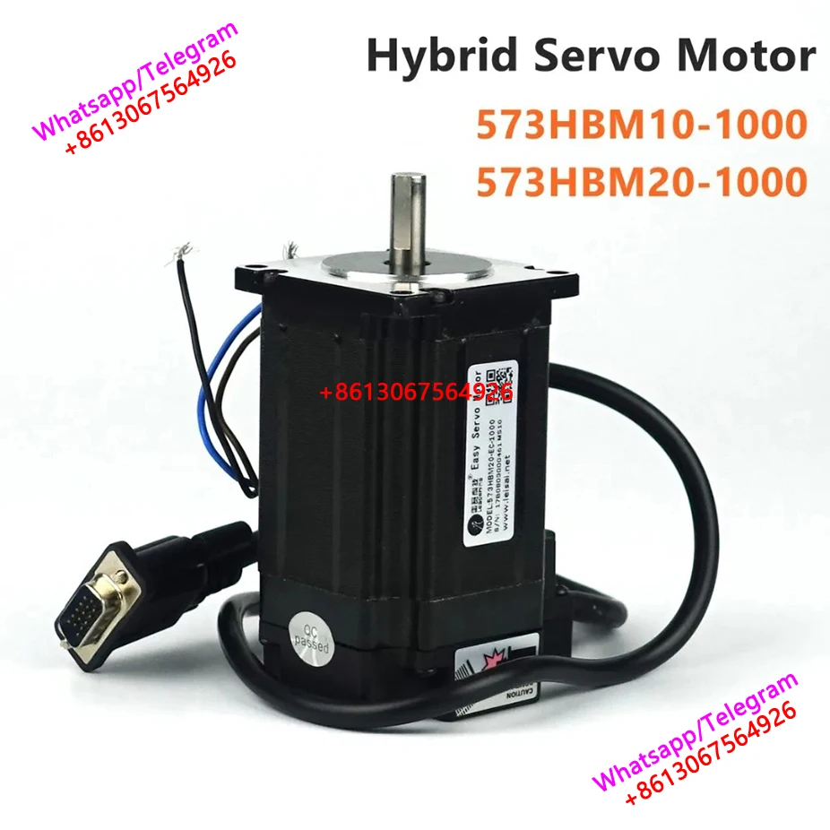 leadshine Nema23 Three-phase Hybrid Servo Motor Drive Hbs507, 573hbm20-1000 Set 57 Closed-loop Motor Leisai Genuine