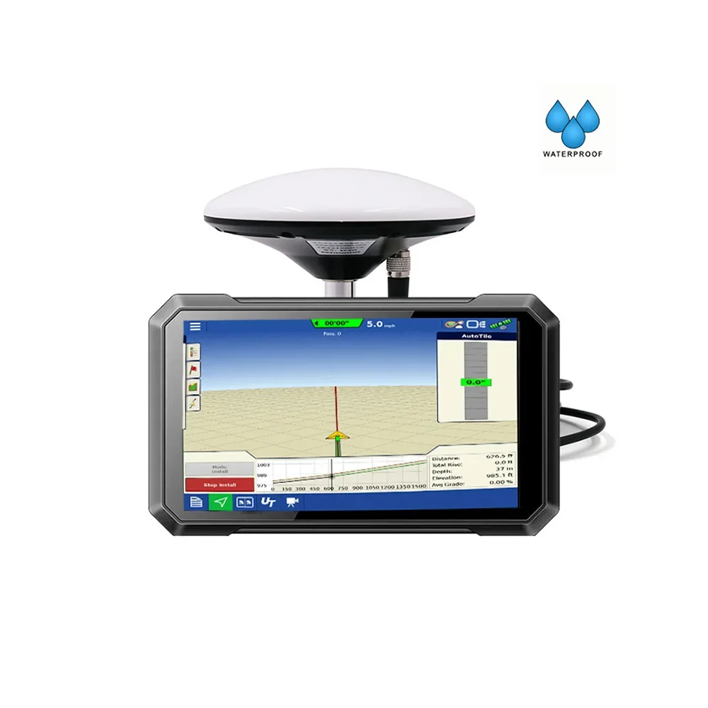 

7-дюймовый трактор GPS, сельскохозяйственный GPS, высококачественный трактор, сельскохозяйственный навигатор, трактор для посева, прецизионная навигация