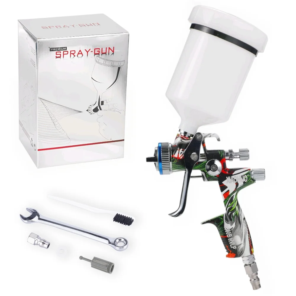 Professional Grade 4000Camouflage Automotive Paint Spray Gun High Atomization New Arrival Perfect Car Finishing OEM Gravity Feed