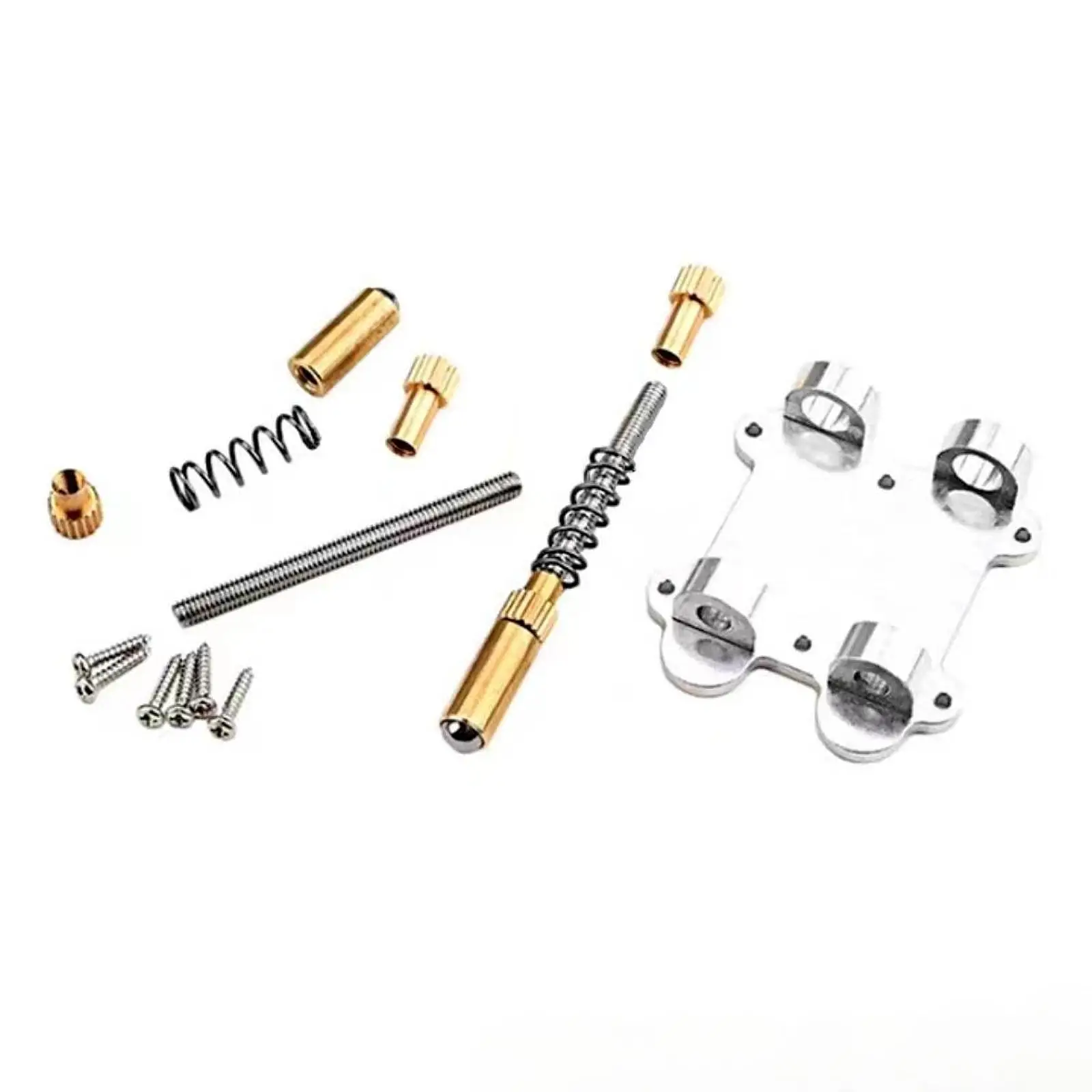 Tremolo Bridge Stabilizer Kit Brass Stopper Tuning Tool Electric Guitar Accessory for Stable and Accurate Tuning