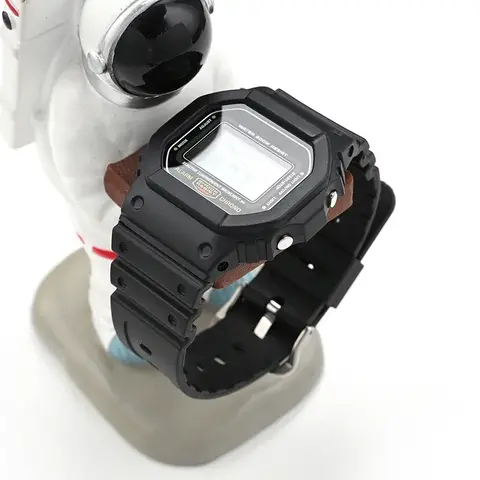 Hartsgummiarmbandfodral för Casio G-Shock GW-B5600 G-5600 DW-5600 GW-M5610 Herr Dam Ersättningsarmband Klocktillbehör 8 best sales gx56 - №4