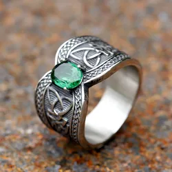 2023 NEW Men's 316L stainless steel rings Viking Celtic Knot Amulet RING for teens fashion Jewelry Gifts free shipping