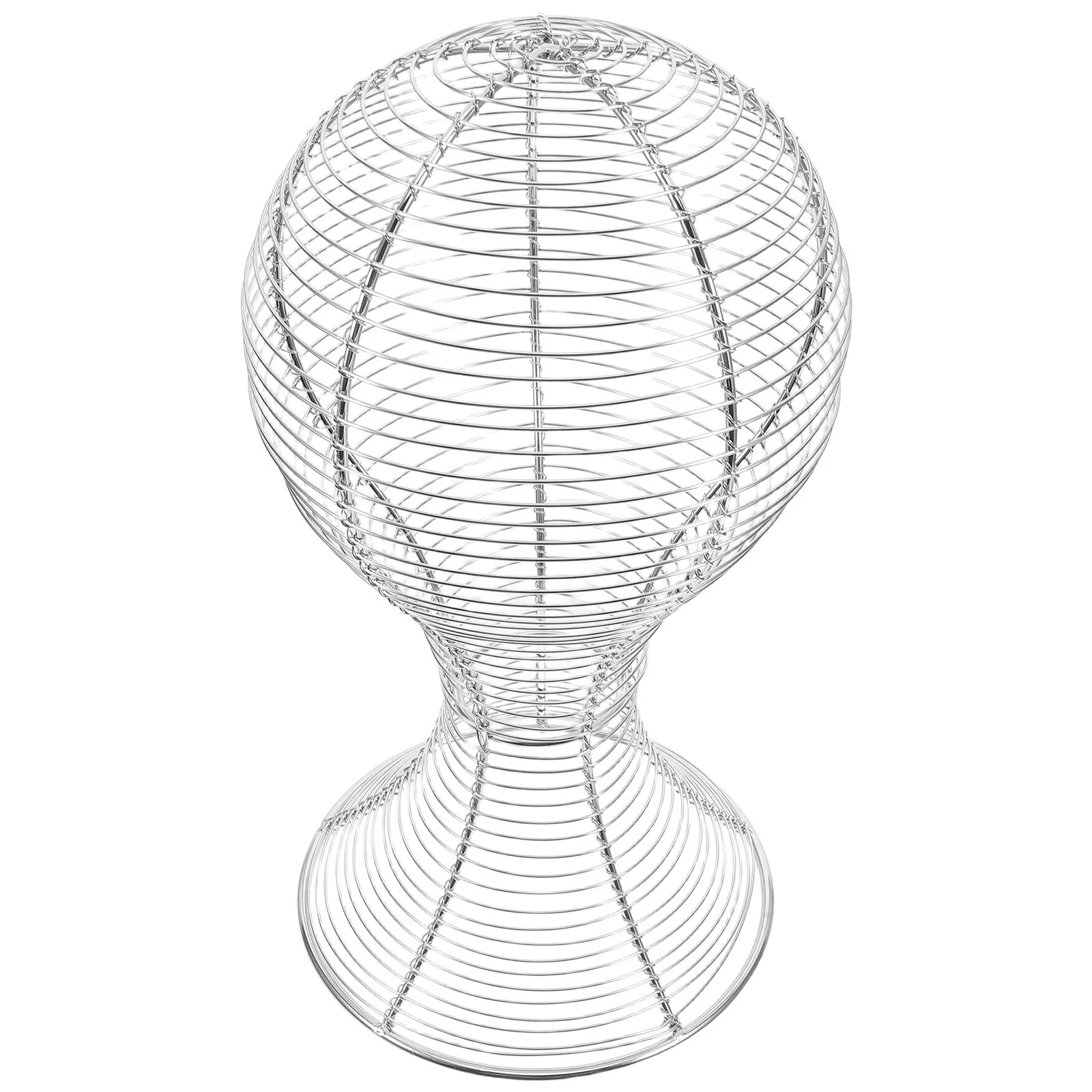 

Human Face Hat Display Stand Cap Baseball Holder Storage Rack Headgear Wire Dome Metal Brim Vertical Low Profile