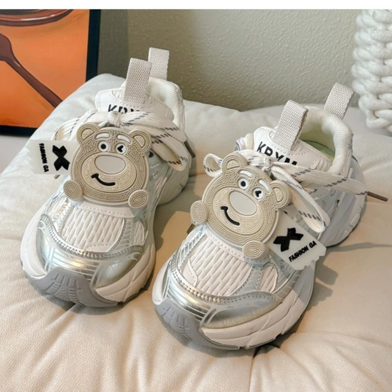 zapatillas-deportivas-strawberry-bear-dopamine-2026-zapatos-gruesos-para-ninas-calzado-deportivo-de-malla-para-ninos-zapatillas-modernas-para-ninos-nueva-llegada