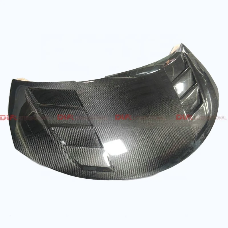 Carbon Car Parts For Honda 15-17 Civic Type R FK2 J Type Carbon Fiber Front Engine Hood High Quality