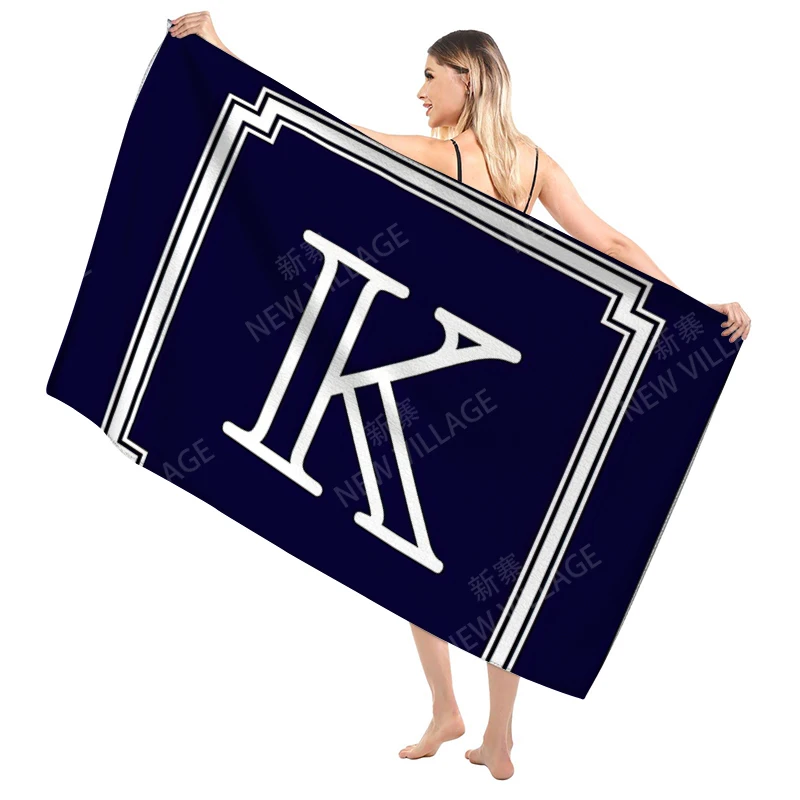 Bathroom Bath towel for adults sauna Large beach towel Gym towel Large hotel woman shower quick drying microfiber simple letter