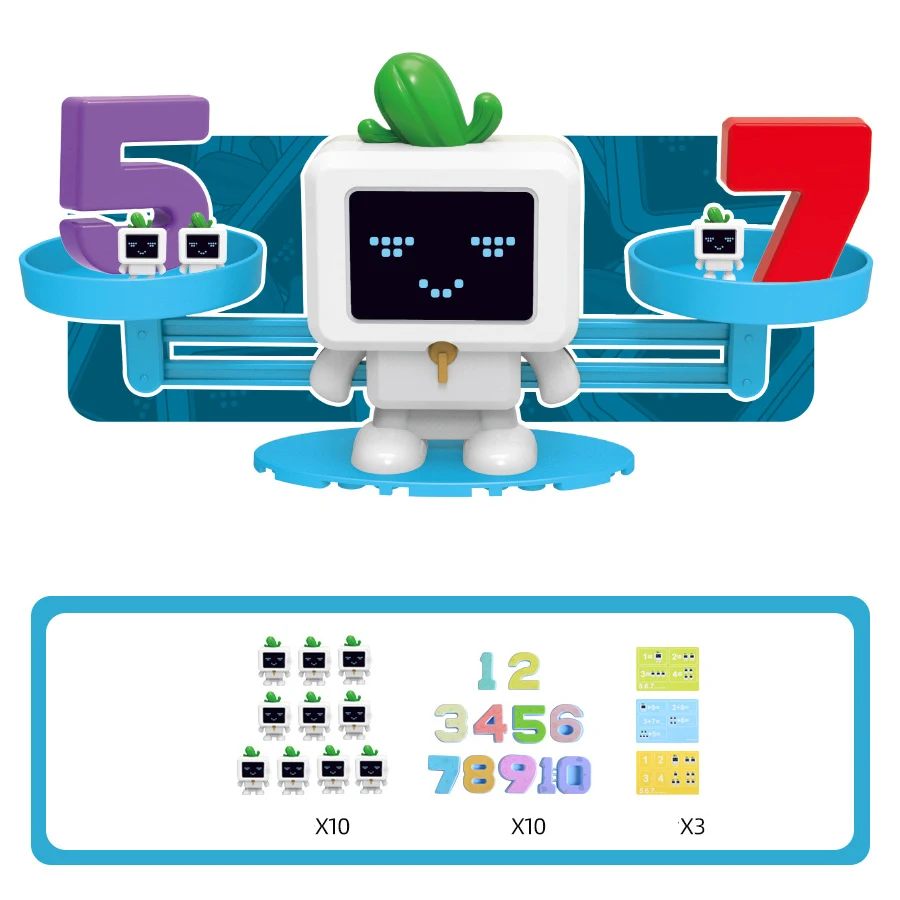 Kinderen Vroeg leren Puzzel Balans Wiskundespellen Studenten Rekenen Desktopspellen Jong optellen en aftrekken Leren speelgoed