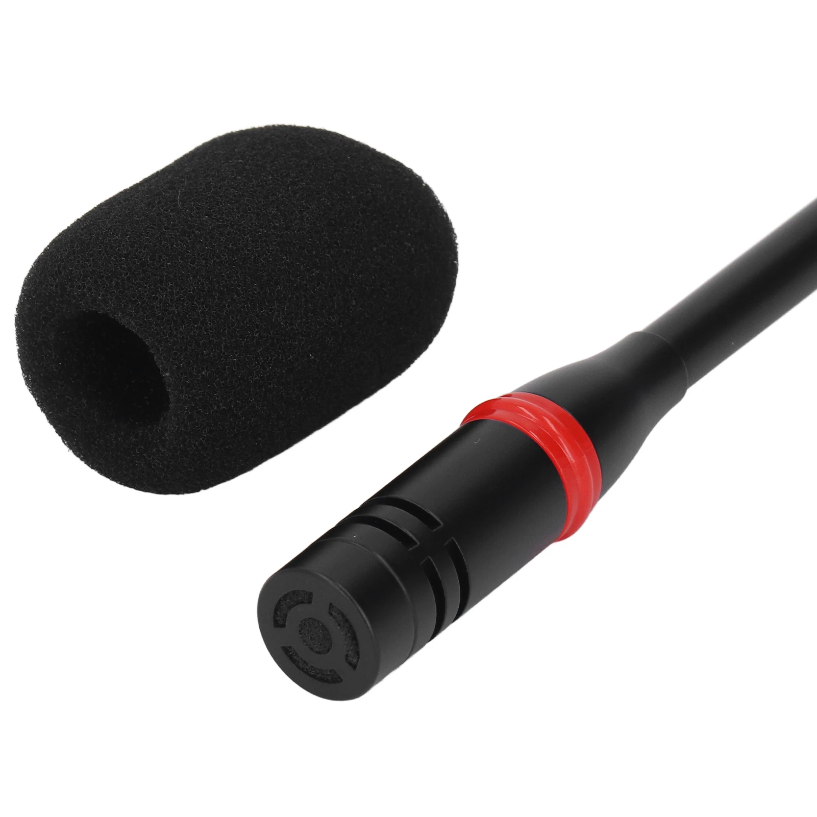 Gooseneck Microphone 3 Pin Plug in 16.5 inch Noise Reduction Podium Microphones for Meeting Rooms for Government Lecture