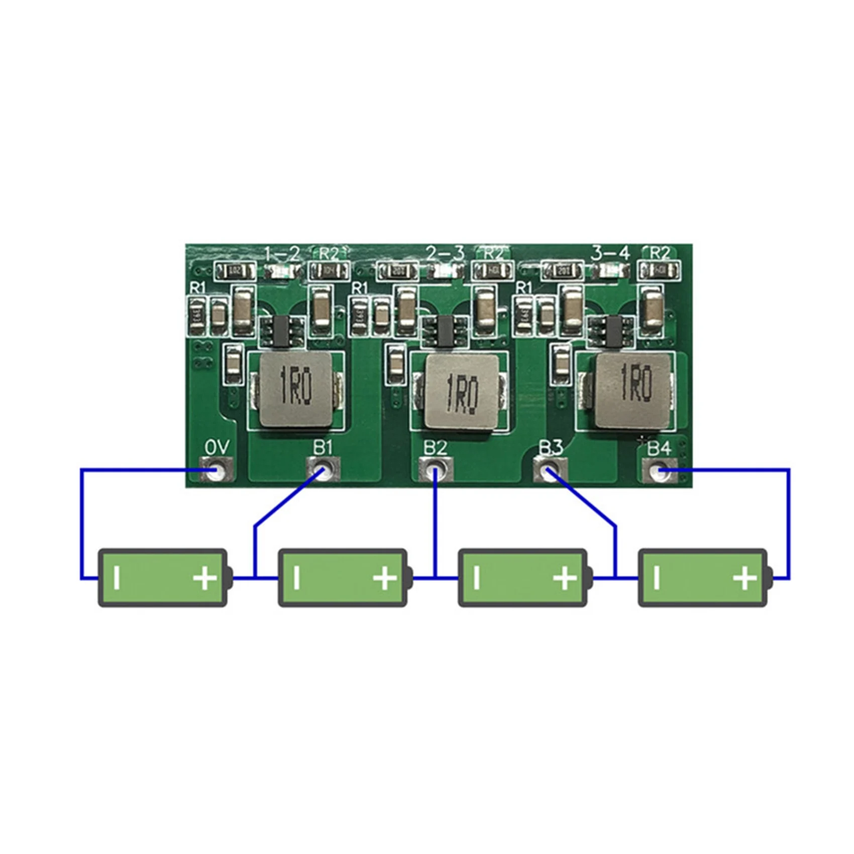 A45U 4S 1300MA Active Equalizer Balancer 18650 Lithium Lifepo4 Battery Protection Board Board Energy Transfer Board