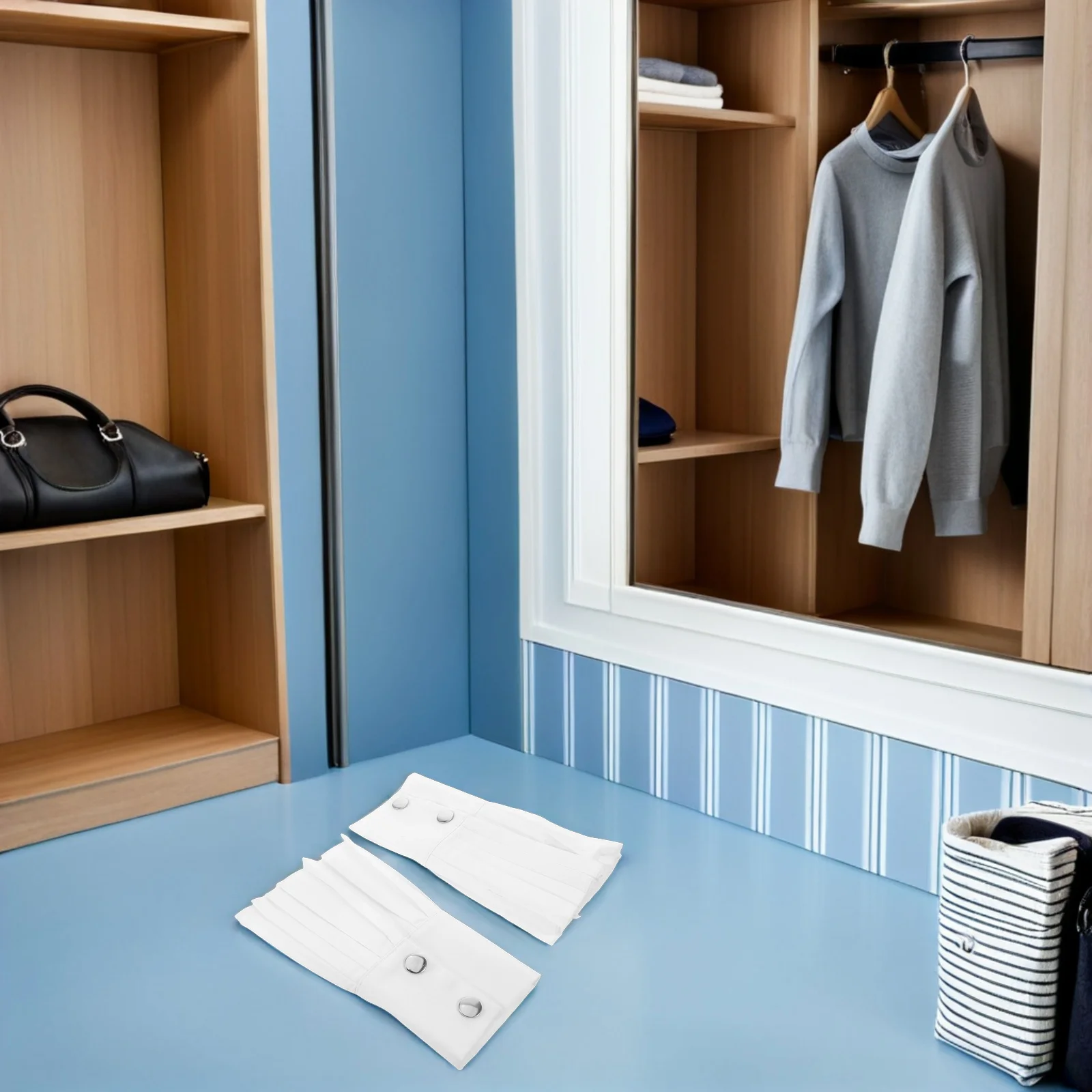 

Adjustable Decorative Fake Cuffs Elegant Stylish Accessory for Shirts Jackets Sweaters Fashion Design Clothing Decoration