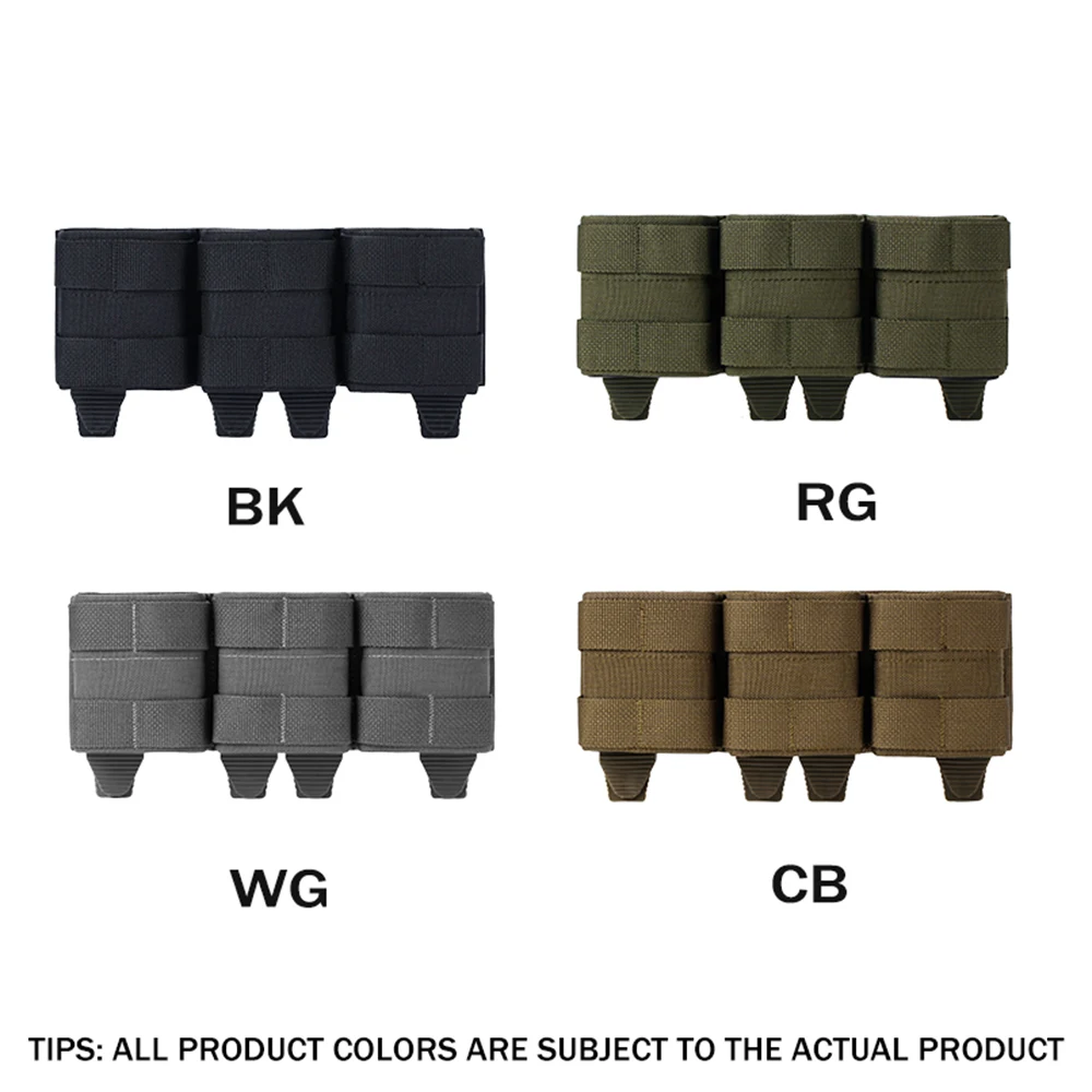 OPHIDIANTAC modularer Drei-Pack-Magazinhalter der FAST-Serie für 5,56-mm-Magazine – Verschleißfester Erweiterungspackungshalter – Detail 2