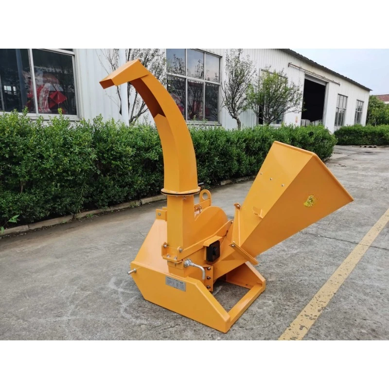 Furunde Tractor PTO Driven Wood Chipper Shredder BX42S CE Certified Crusher Cutter Hydraulic 100mm Capacity 25-50HP Farm Garden