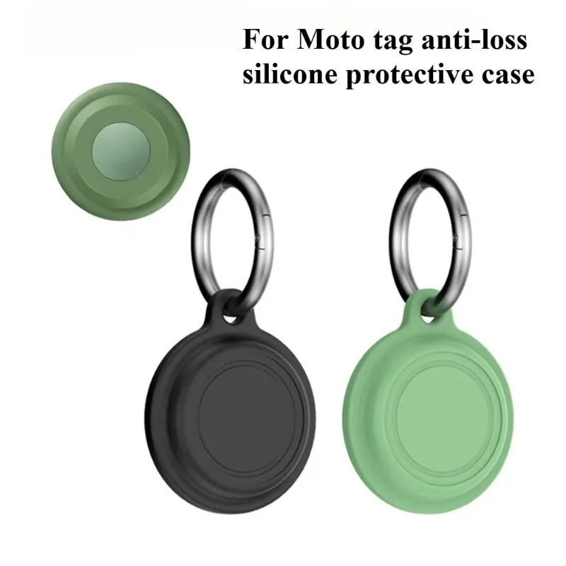 Pour Motorola Moto �tiquette silicone porte-cl�s �tui housse de protection �tanche intelligent Tracker support accessoires porte-cl�s �tuis �tiquettes