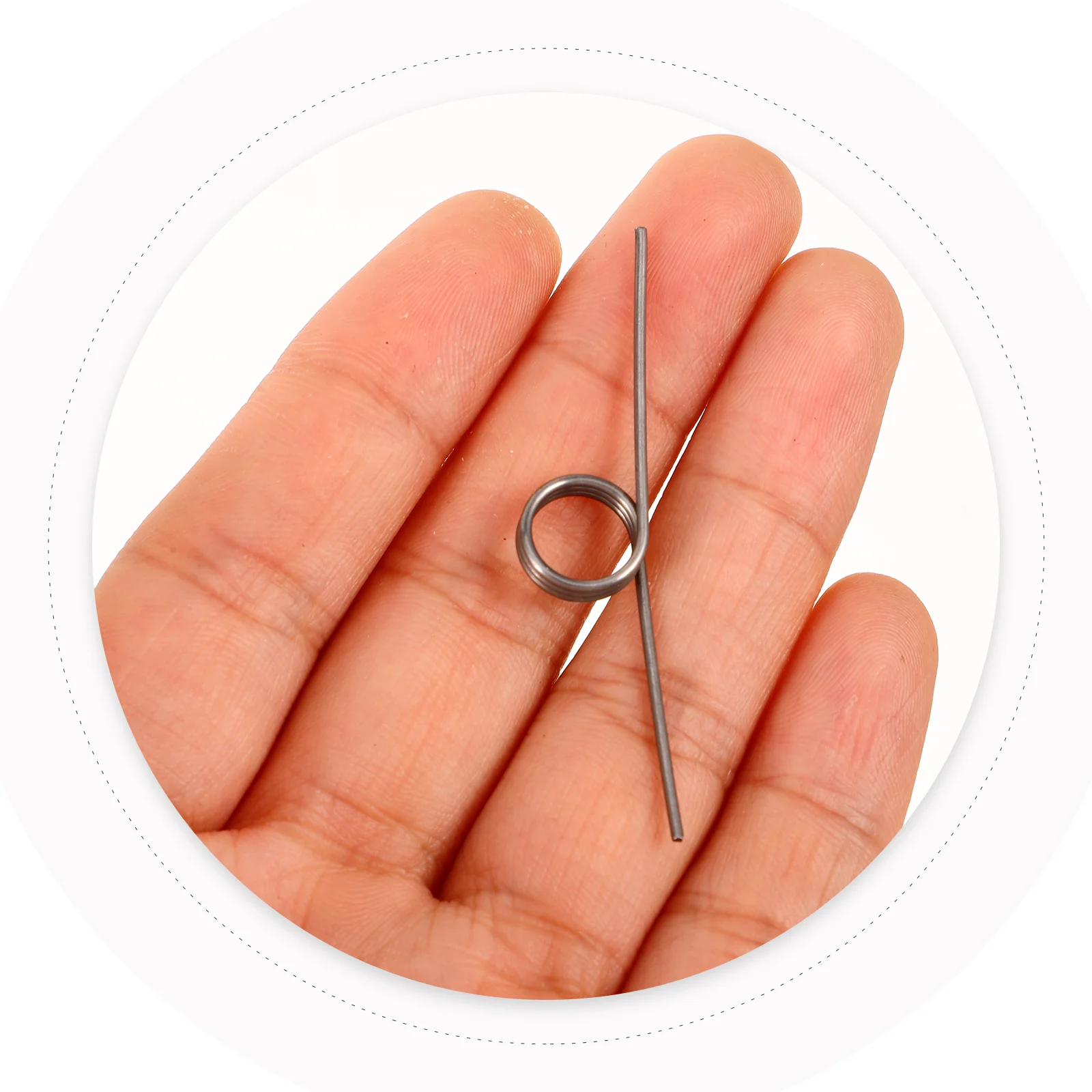 10 Pcs Trash Can Accessories Steel Torsional Spring Lid Replace Stainless