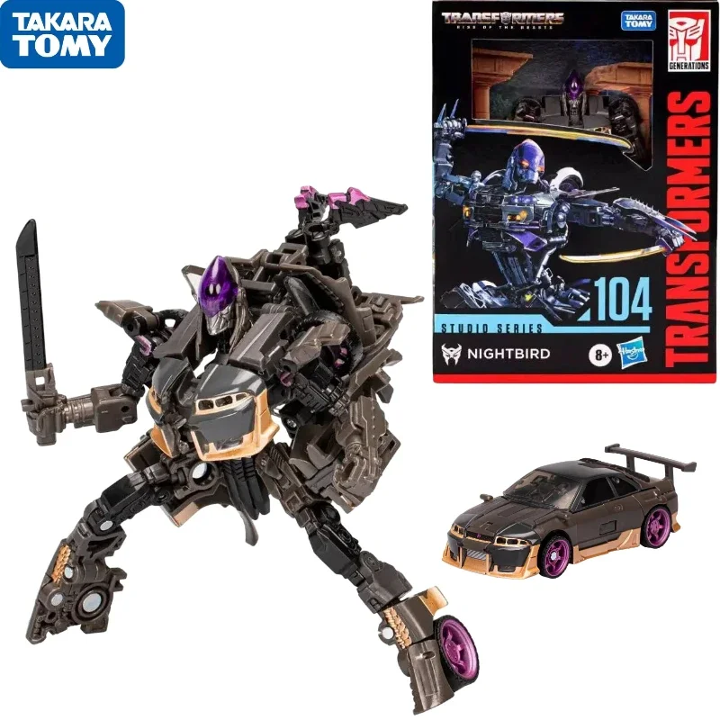 

TAKARATOMY SS104 Deluxe Nightbird Beast Rises Трансформер Фигурка Коллекция игрушек Подарок на складе