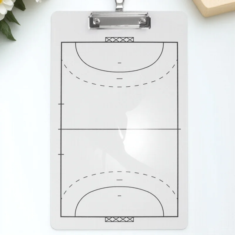 Handball Tactical Board Double Side Dry Erase Clipboard For Coaching Training Competition Match Drawing Sports Board